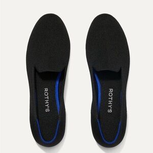 Rothy's The Loafer Flats Shoes Black Size 8.5 Authentic